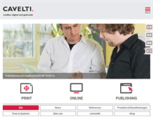 Tablet Screenshot of cavelti.ch